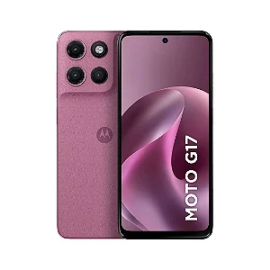 Celular Motorola G17 128GB XT2623 Rosa Quadriband