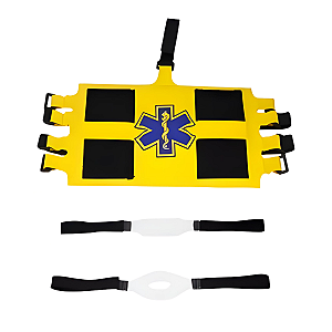 Base Imobilizador De Cabeça E Tirantes Emergencias Samu