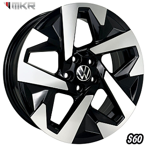 JOGO DE RODAS KR S60 ARO 16X6 FURAÇÃO 5X100 ET35