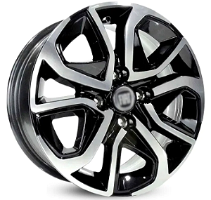 JOGO DE RODAS KR R91 ARO 14X6 FURAÇÃO 4X98 ET35