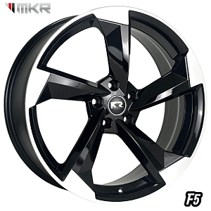 JOGO DE RODAS KR F5 ARO 20X7,5 FURAÇÃO 5X112 ET40
