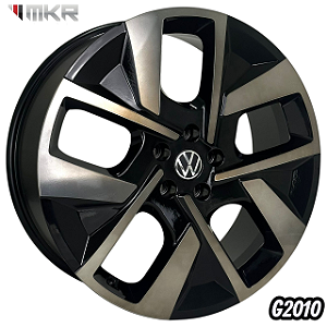 JOGO DE RODAS KR G2010 ARO 20X8 FURAÇÃO 5X112 ET50