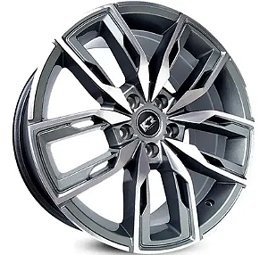 JOGO DE RODAS KR K67 ARO 20X8 FURAÇÃO 5X112 ET40