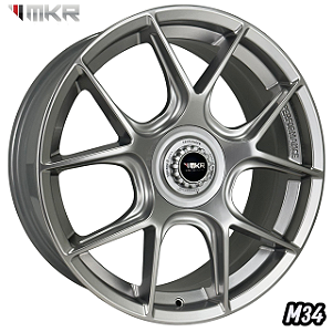 JOGO DE RODAS KR M34 ARO 20X8 FURAÇÃO 5X112 / 100 ET40