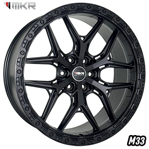 JOGO DE RODAS KR M33 ARO 22X9 FURAÇÃO 6X139 ET15