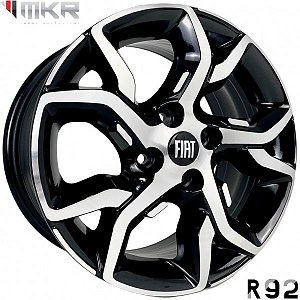 JOGO DE RODAS KR R92 ARO 15X6 FURAÇÃO 4X98 ET36