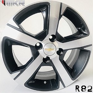 JOGO DE RODAS KR R82 ARO 15X6 FURAÇÃO 4X100 ET38