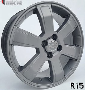 JOGO DE RODAS R15 ARO 15X6 FURAÇÃO 4X100 ET45