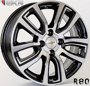 JOGO DE RODAS R80 ARO 15X6 FURAÇÃO 4X100 ET40