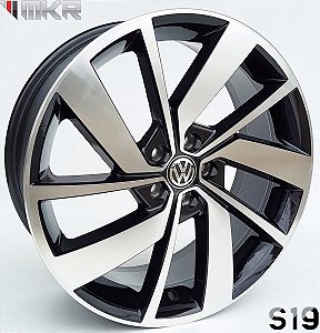 JOGO DE RODAS S19 ARO 17X7 FURAÇÃO 5X112 ET45