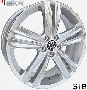 JOGO DE RODAS S18 ARO 17X7 FURAÇÃO 5X112 ET38
