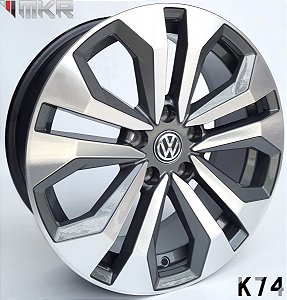 JOGO DE RODAS K74 ARO 17X7 FURAÇÃO 5X112 ET35