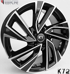 JOGO DE RODAS K72 ARO 17X7 FURAÇÃO 5X112 ET45
