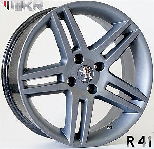 JOGO DE RODAS R41 ARO 17X7 FURAÇÃO 4X108 ET25