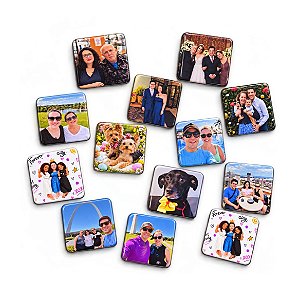 Ímã de Geladeira Personalizado com Foto 5x5 cm