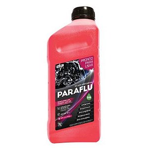 Aditivo Paraflu Rosa Pronto para Uso Long Life 1 lt