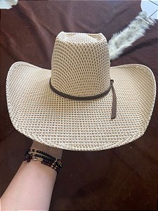 Chapéu Eldorado Company Lona Mescla American Bulls Bege cru