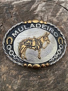 Fivela Cowboy Brand muladeiro
