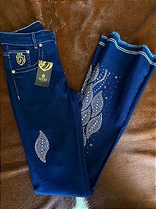 Calça West Cowgirl com Strass