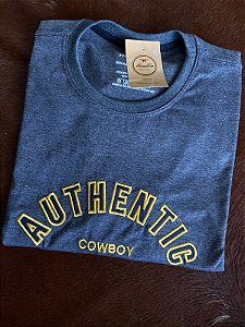 Camiseta Houston Authentic Cowboy Cinza