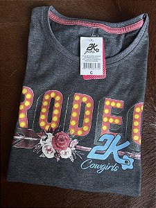 Camiseta 2K Jeans Cinza escuro