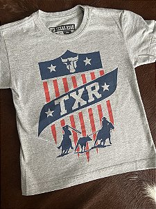 Camiseta Texas Road Cinza