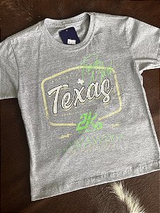 Camiseta Texas Road Cinza