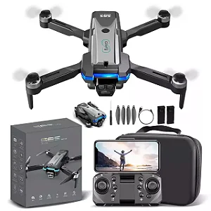 Drone S8S Pro Max 4K – Câmera Tripla, Motor Brushless, 2 Baterias, 200m Alcance