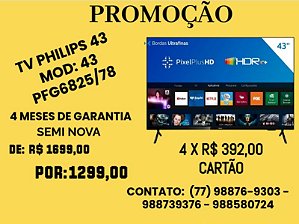 TV Philips 43" Full HD LED