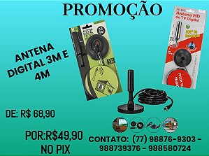 Antena Digital Amplificada HD