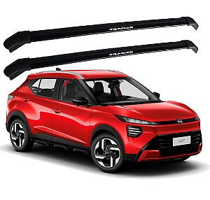 RACK P/ LONGARINAS INTEGRADAS EQMAX DELTA NISSAN KAIT 2025 2026 - PRETO