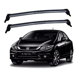 RACK EQMAX NEW WAVE HONDA CIVIC 2012 2013 2014 2015 2016 - CINZA