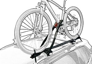 Transportador de Bicicleta de Teto Eqmax S Velox - Preto