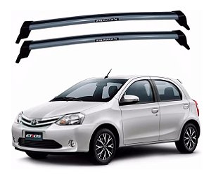 RACK EQMAX NEW WAVE TOYOTA ETIOS HATCH 2013 2014 2015 2016 2017 2018 2019 2020 2021 - CINZA