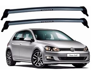 RACK EQMAX NEW WAVE VW GOLF 2014 2015 2016 2017 2018 2019 - CINZA
