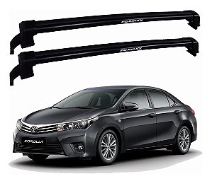 RACK EQMAX NEW WAVE TOYOTA COROLLA 2015 2016 2017 2018 2019 - PRETO