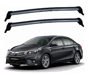 RACK EQMAX NEW WAVE TOYOTA COROLLA 2015 2016 2017 2018 2019 - CINZA