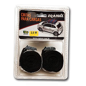 Cintas Eqmax Mordente - 2,50m C/ Blister (01 Par)