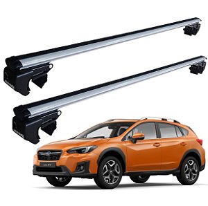 RACK P/ LONGARINAS SIGMA ALUMÍNIO 03 (1,26M) SUBARU NEW XV 2021 / 2022 - CINZA