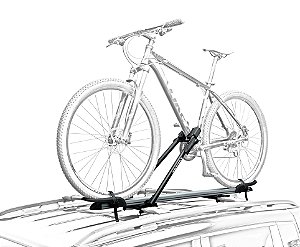 Transportador Eqmax De Bicicleta De Teto Stark Alumínio - CINZA