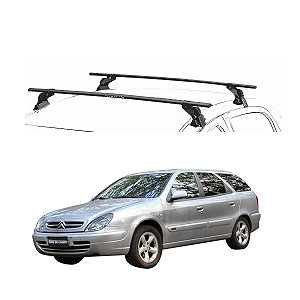 RACK EQMAX AÇO CITROEN XSARA BREAK 1998 1999 2000 2001 2002 2003 - PRETO