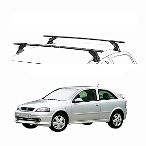 RACK EQMAX AÇO GM ASTRA 2P 2002 2003 2004 2005 2006 2007 (S/ FRISO) - PRETO