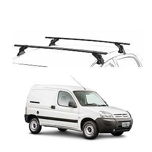 RACK EQMAX AÇO CITROEN BERLINGO 1998 1999 2000 2001 2002 2003 2004 2005 2006 2007 - PRETO
