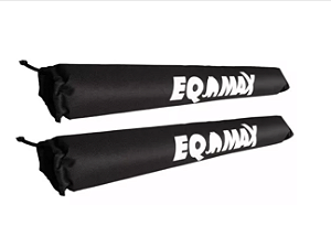 ESPUMA PROTETORA EQMAX P/ PRANCHA DE SURF PARA RACK EQMAX AÇO - PRETO