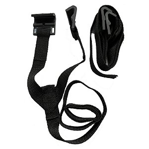 KIT 2 CINTAS COM 2 GANCHOS BIKE ENGATE (NISSAN KICKS) EQMAX - PRETO