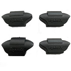 KIT PONTEIRAS RACK ALPHA / BETA / EQTHOR / SIGMA ALUMÍNIO (4 PEÇAS)