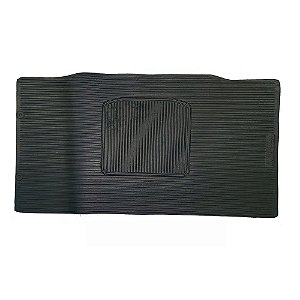TAPETE BORRACHA TUNEL FORD // VW TODOS - UNIVERSAL TRASEIRO PROTETOR ASSOALHO CENTRAL ANTIDERRAPANTE - PRETO