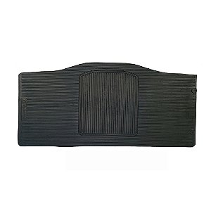 TAPETE BORRACHA TUNEL FIAT TODOS - UNIVERSAL TRASEIRO PROTETOR ASSOALHO CENTRAL ANTIDERRAPANTE - PRETO