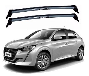 RACK EQMAX NEW WAVE PEUGEOT 208 - 2021 2022 2023 2024 2025 - CINZA