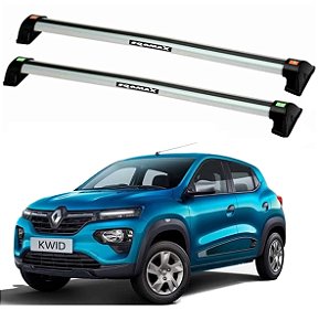 RACK EQMAX NEW WAVE RENAULT KWID 2017 2018 2019 2020 2021 2022 2023 2024 2025 - CINZA